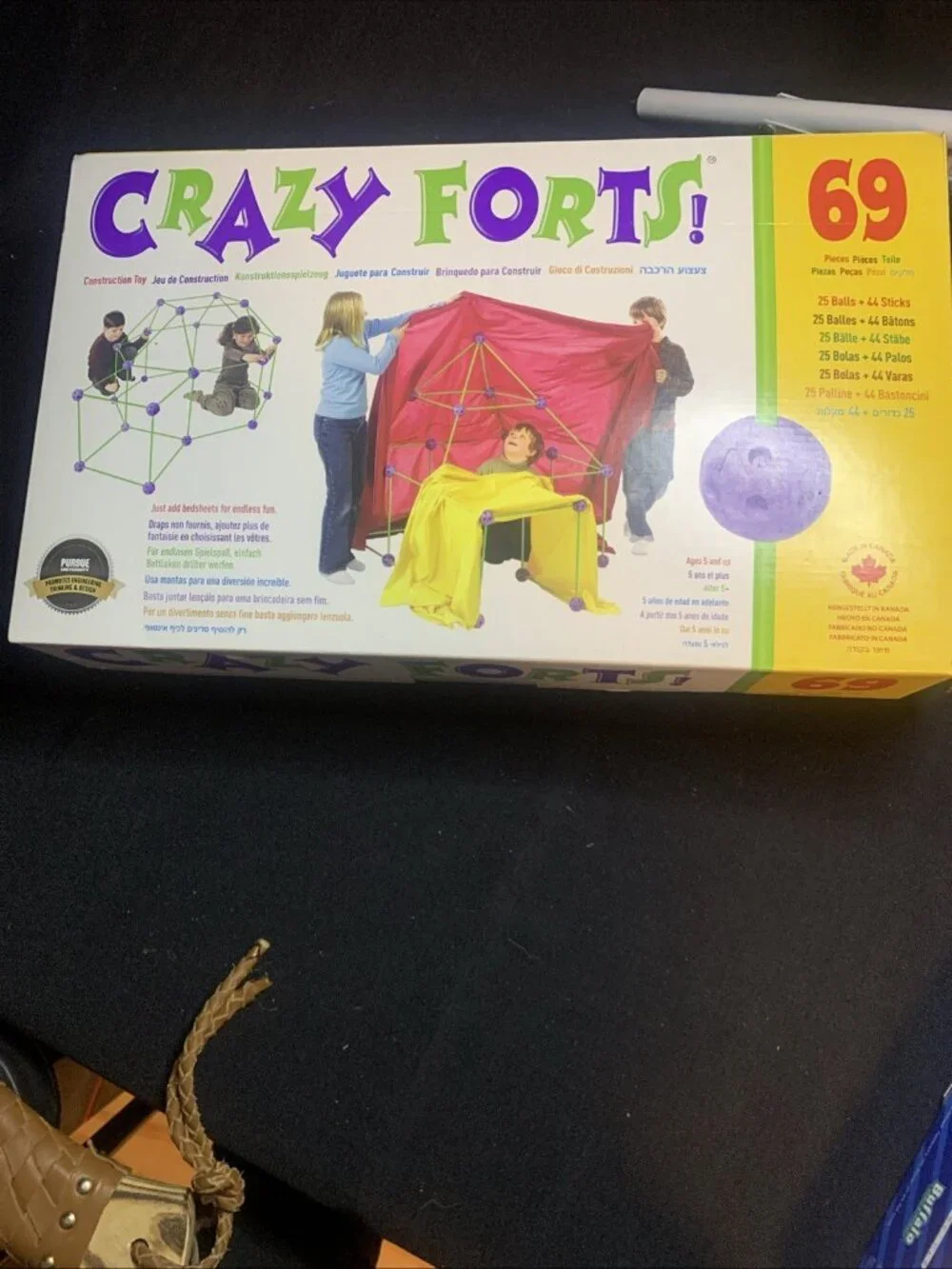 Crazy Forts CF1 69 Pieces Construction Toy - Purple